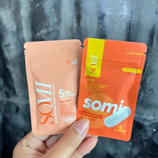 1 แถม 1โมเน่ ดับเบิ้ลเอส MONE (SOMI โซมี่ แพ็คเกจใหม่) 1 ซอง 5 แคปซูล แบบแคปซูล 2 ห่อ
