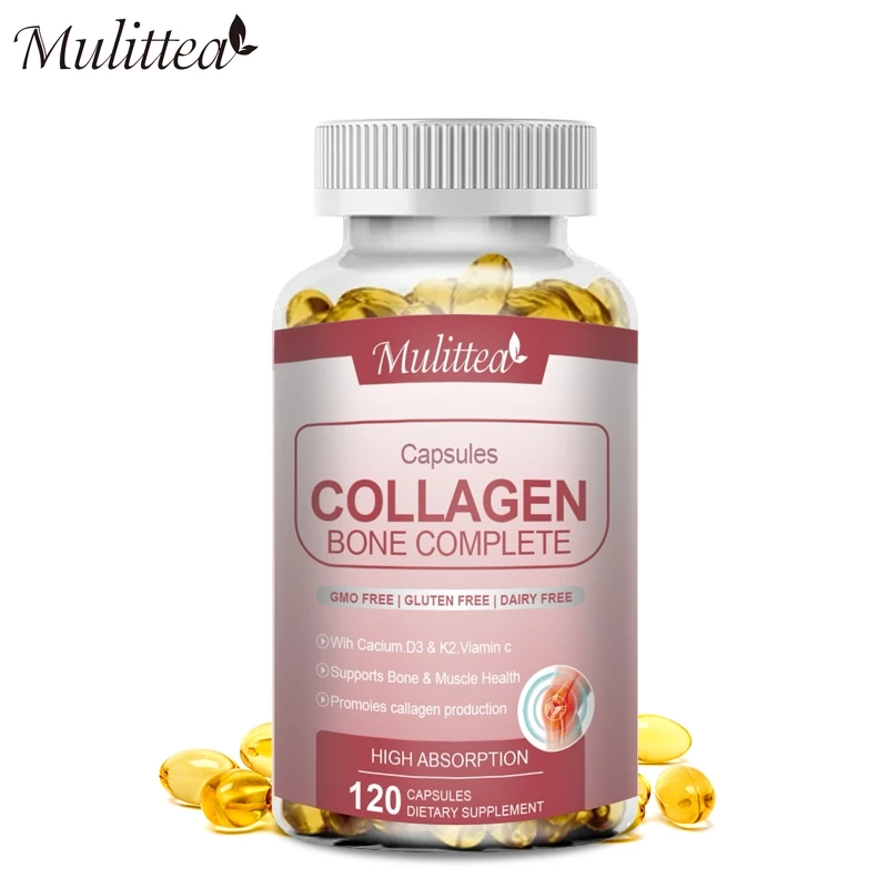 MULITTEA Collagen Capsules บำรุงผม ผิว เล็บ ข้อต่อ thumbnail 9