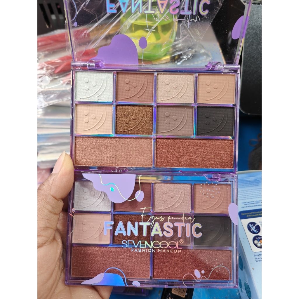อายแชโดว์ FANTASTIC (ตลับม่วงใส)