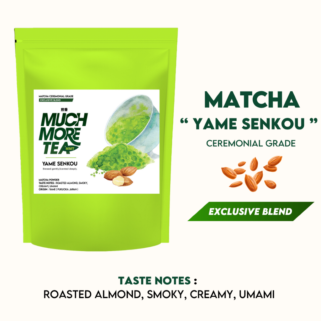 No.8 Yame Senkou l TASING NOTES: ROASTED ALMOND, SMOKY, CREAMY, UMAMI l Much more tea