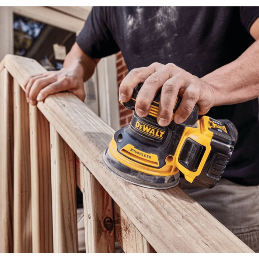 DEWALT เครื่องขัดกระดาษทราย 20 โวลต์ ขนาด 5 นิ้ว รุ่น DCW210N-KR - รูปที่ 3