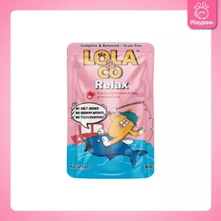 [ยกโหล 12 ซอง] อาหารเปียกแมวโลล่าแอนด์โค LOLA&CO Complete&Balanced โภชนาการครบถ้วน ขนาด 80 กรัม