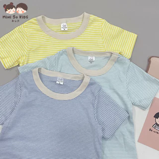 เสื้อยืดเด็ก ลายขวาง Basic look👦🏻👧🏻