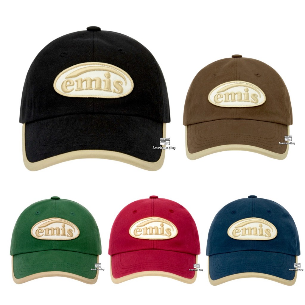 หมวกแก๊ป E4 Cap ผ้าคอตตอน สไตล์เกาหลี ยอดฮิต มี 7 สี งานคุณภาพ 100% (ส่งจากไทย)