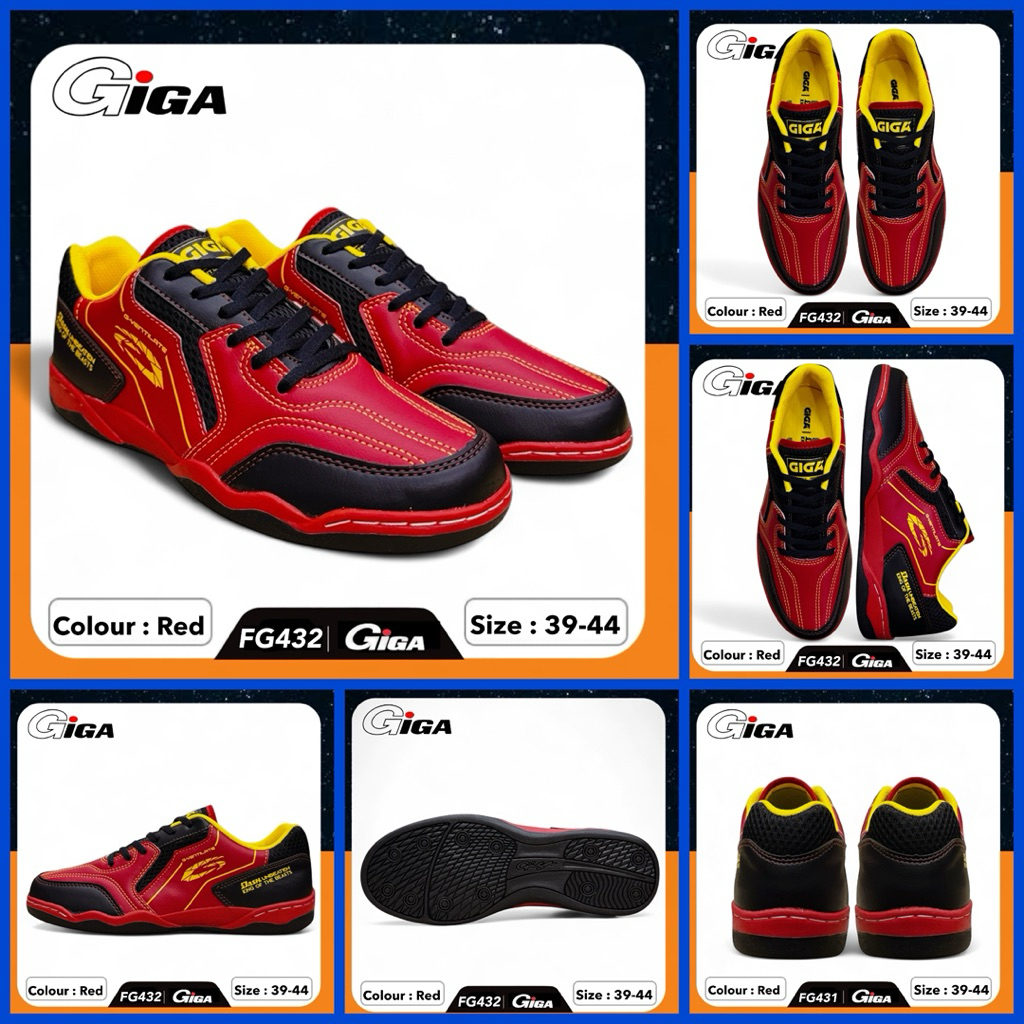 GiGA FUTSAL รองเท้าฟุตซอล รุ่น FG431/FG432 ราคา ถูกที่สุด ดีลบีเคเค แกลเลอรีภาพที่ 6