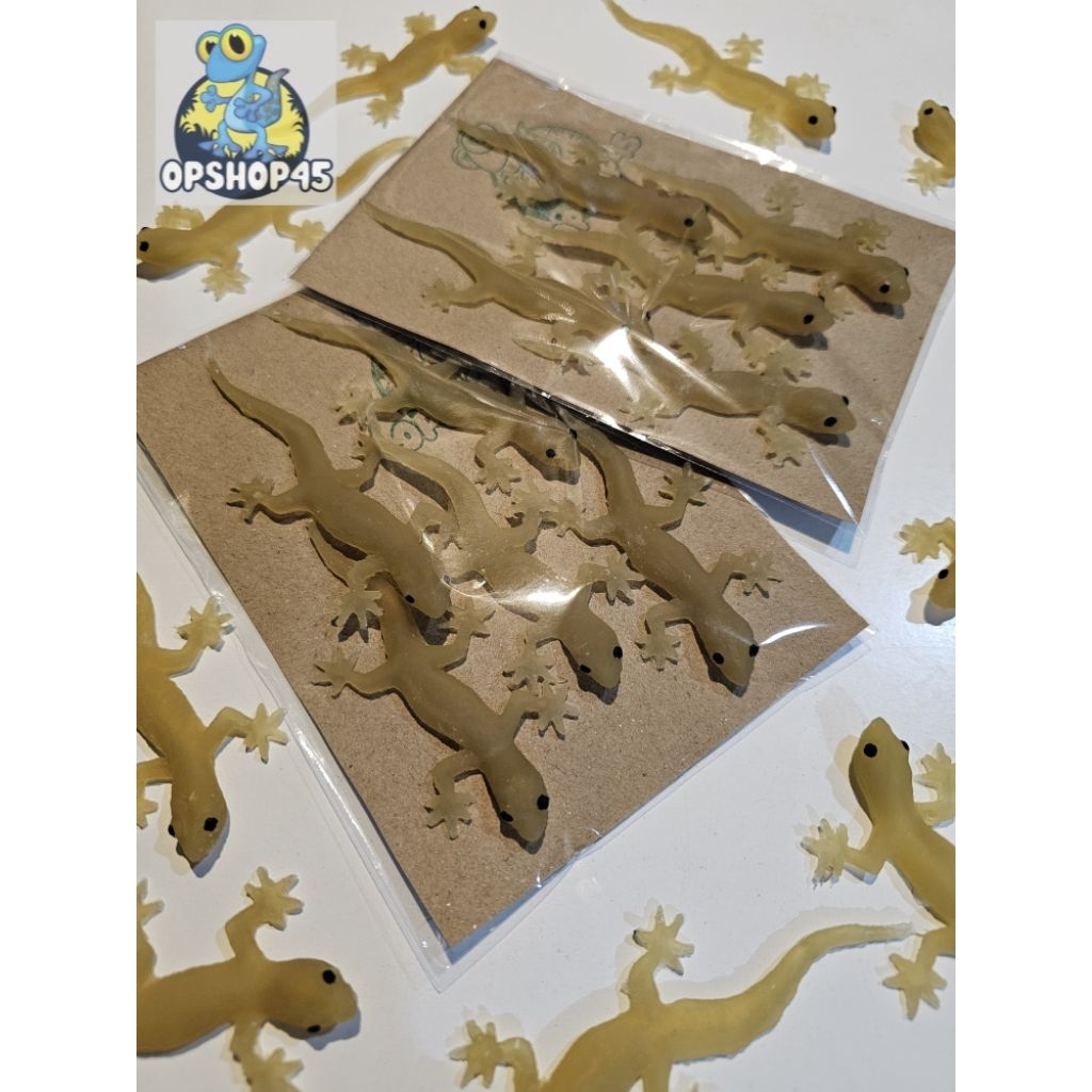 จิ้งจกปลอมจากยางพารา S2 🦎🦎🦎🦎🦎