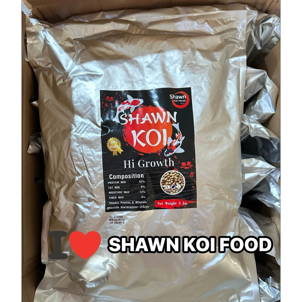 อาหารปลาคาร์ป20KGแถม3KG น้ำไม่ขุ่น สูตรเร่งล่ำ โปรตีนสูง 42% เร่งโต ราคา ถูกที่สุด ดีลบีเคเค แกลเลอรีภาพที่ 2