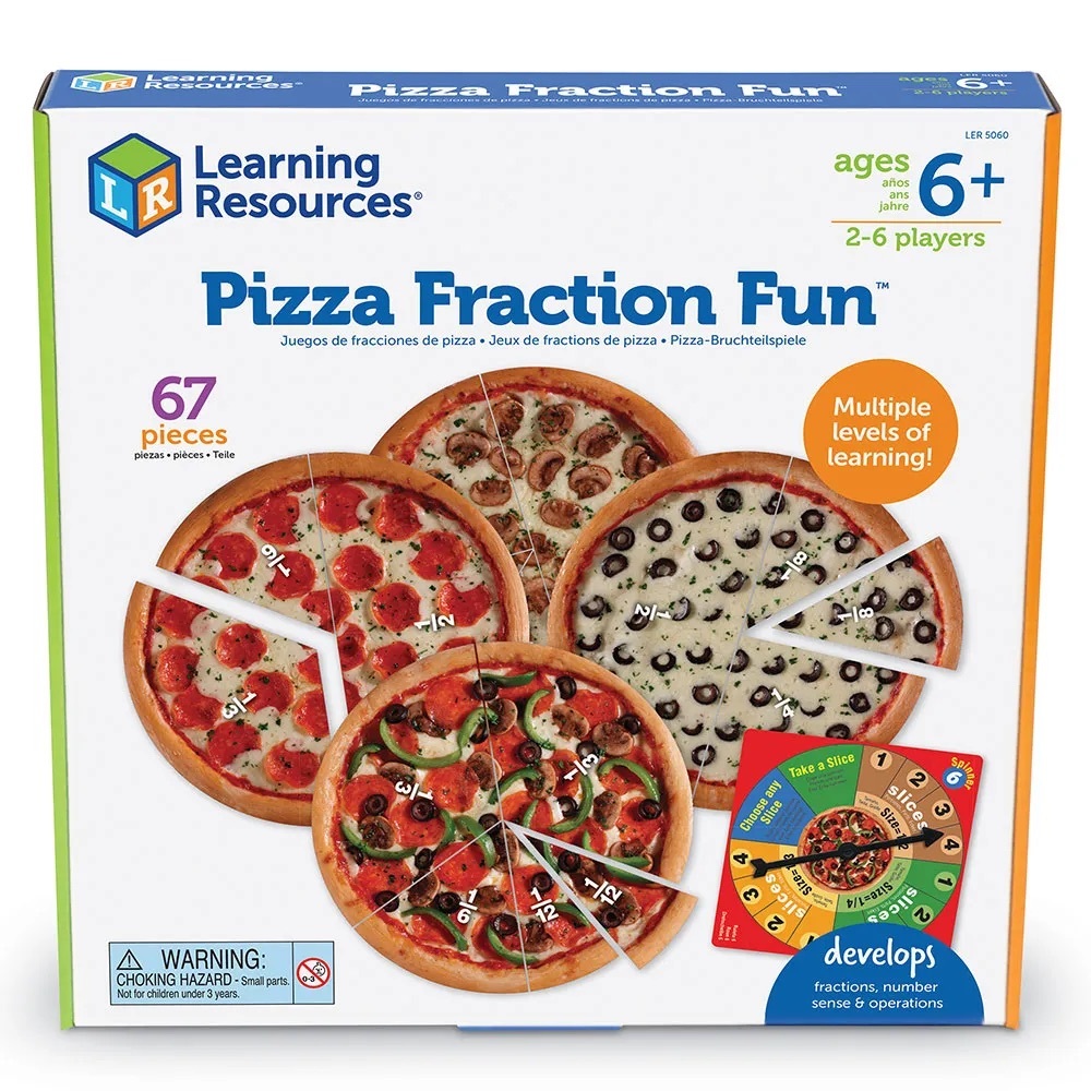 Pizza Fraction Fun! [Learning Resources]