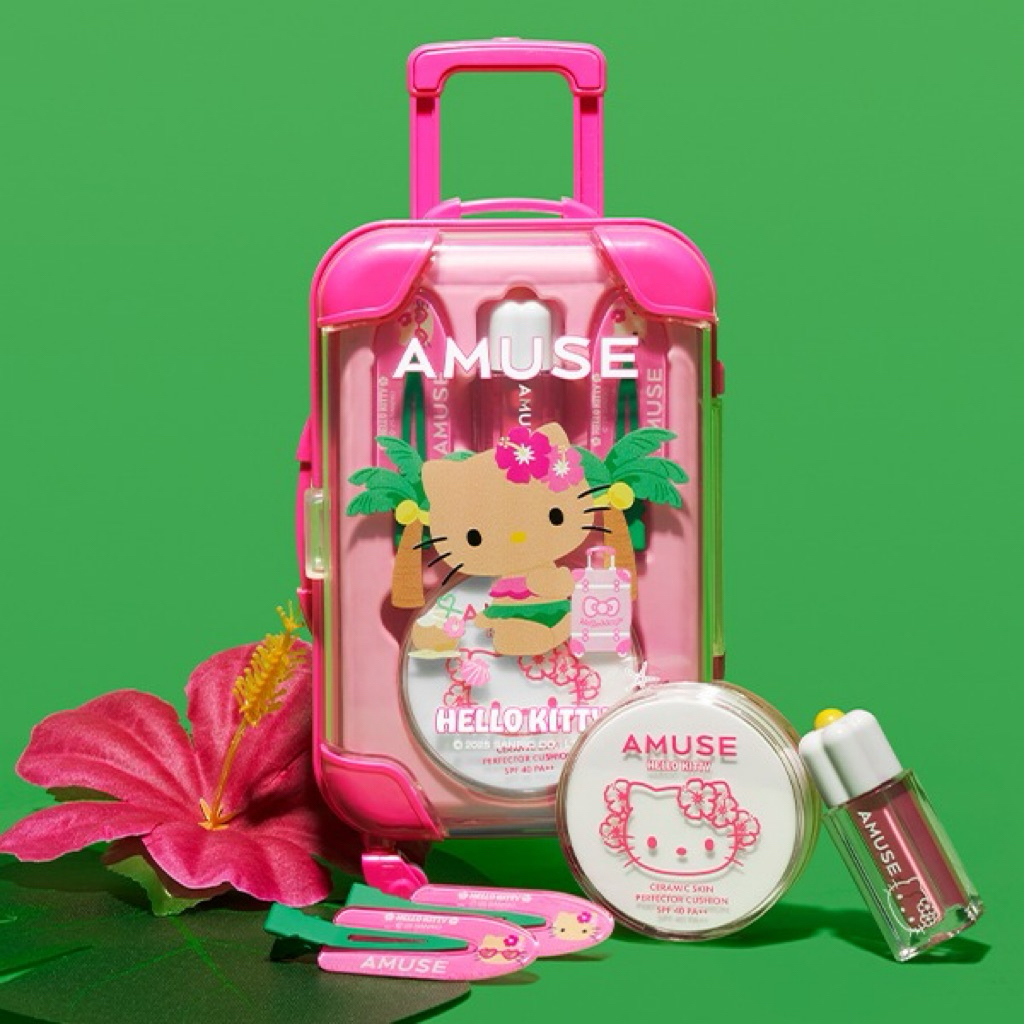 ꒰ พร้อมส่งในไทย ของแท้! ꒱ เซ็ต Amuse x Kitty Tanning 🩷🫧 / Amuse x คิตตี้ ของแท้ !