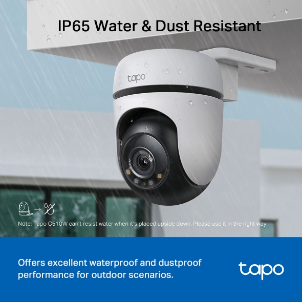 TP-LINK Tapo C510W Outdoor Pan/Tilt Security WiFi Camera