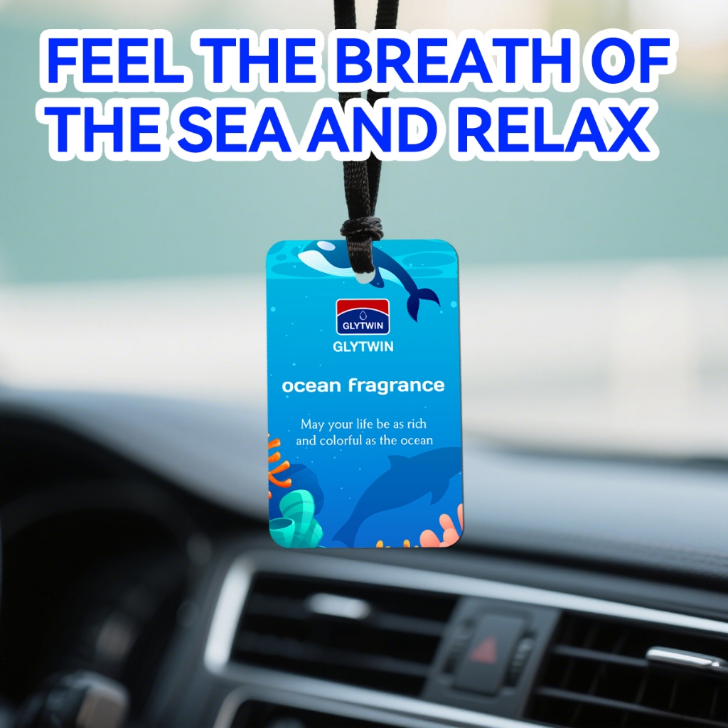 การ์ดแขวนรถยนต์ GLYTWIN น้ำหอมปรับอากาศ น้ำหอมปรับอากาศรถยนต์ น้ำหอมปรับอากาศรถยนต์ - รูปที่ 2