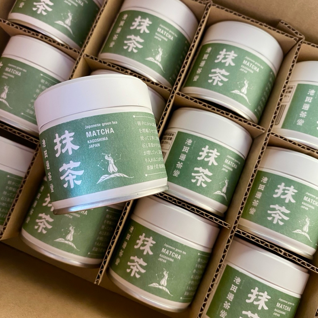 [ล็อตใหม่] Ikeda Senchado 🥜🌸 🧀 มัทฉะจากคาโกชิมะ 30g  บดด้วยโม่หิน