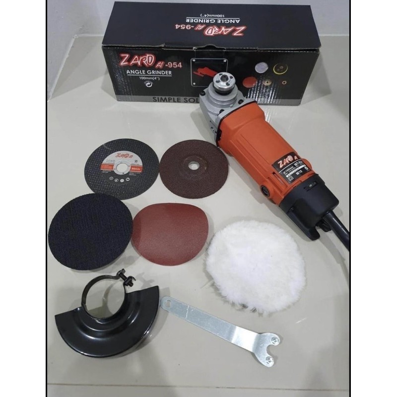 เครื่องเจียร เจียร 4 นิ้ว Zard & AKITA รุ่นปรับ 6 ระดับ