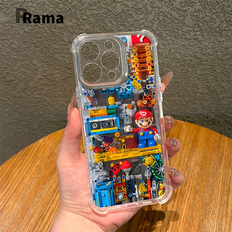 แมรี่ที่น่ารักนิ่มกันกระแทกเคสโทรศัพท์ for iphone 11 เคสไอโฟน 13 14 15 12 XR 7 8 6 Plus X XS 15 16 Pro MAX