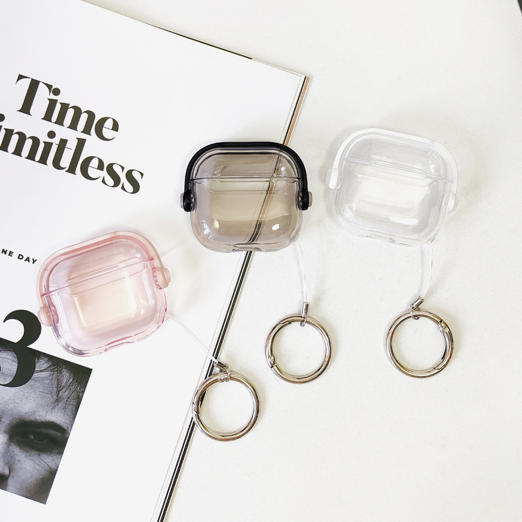 เคส Airpods เคสหูฟัง โปร่งใส ตั้งได้ เคสแอร์พอต รุ่น 1/2 gen2 pro1 Pro2 gen3 Airpods 4