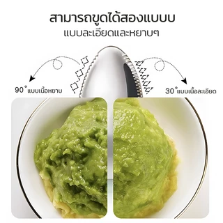 ช้อนป้อนข้าวเด็ก 2 หัว ช้อนกินข้าวเด็ก ช้อนอาหารเด็ก หัวซิลิโคนและหัวสแตนเลส