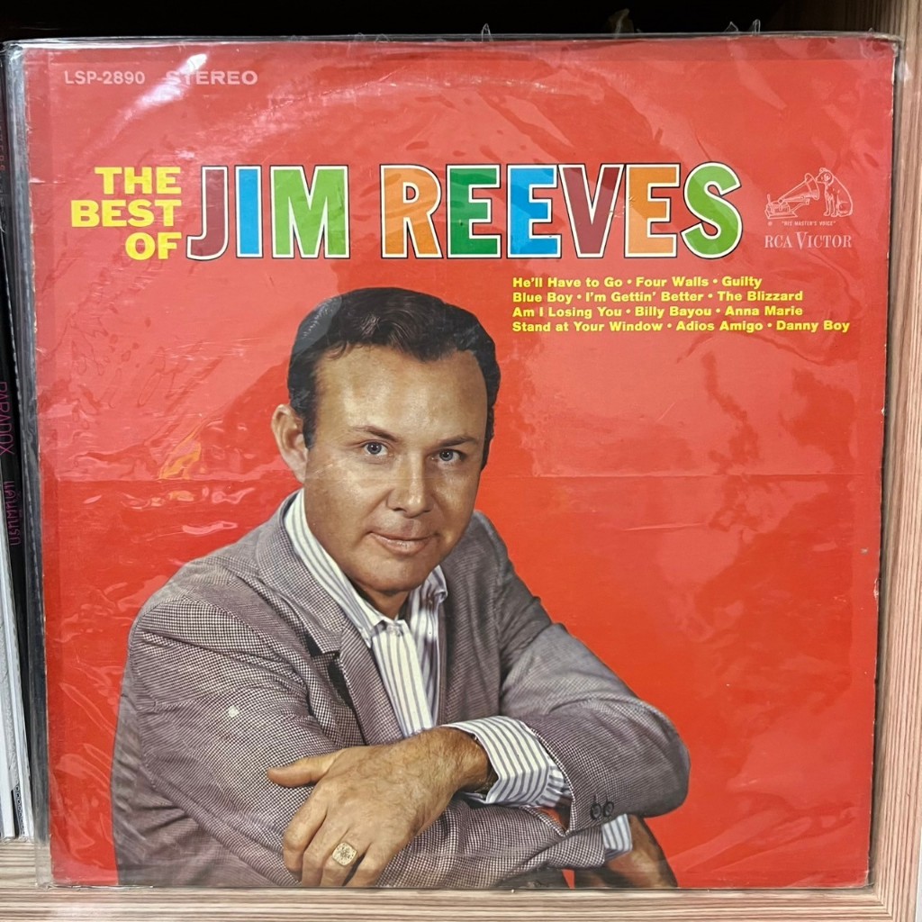 [ร้านค้าจัดส่งไว] แผ่นเสียง Jim Reeves – The Best Of Jim Reeves 1LP Vinyl 12"