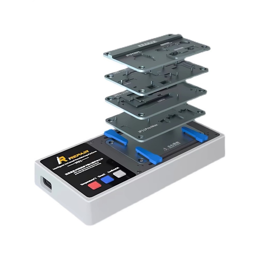 Mijing iRepair เซ็ทเครื่องวอมบอร์ด MS1 X-16pm ขาตั้งเมนบอร์ดเครื่องมือถอดชิ้นส่วน สำหรับ iPhone x XS 11 12 13 14 PRO MAX - รูปที่ 6