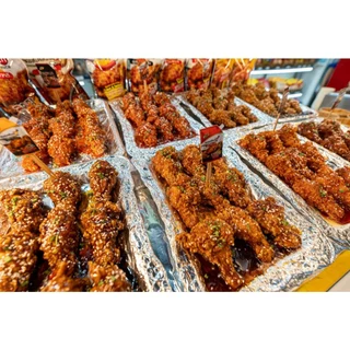 (มีฮาลาล) ซอสเคลือบไก่ สูตรเผ็ดคูณ 2 ทำง่ายๆ แค่คลุก ขนาด 1,000 กรัม ตรา เพียวฟู้ดส์