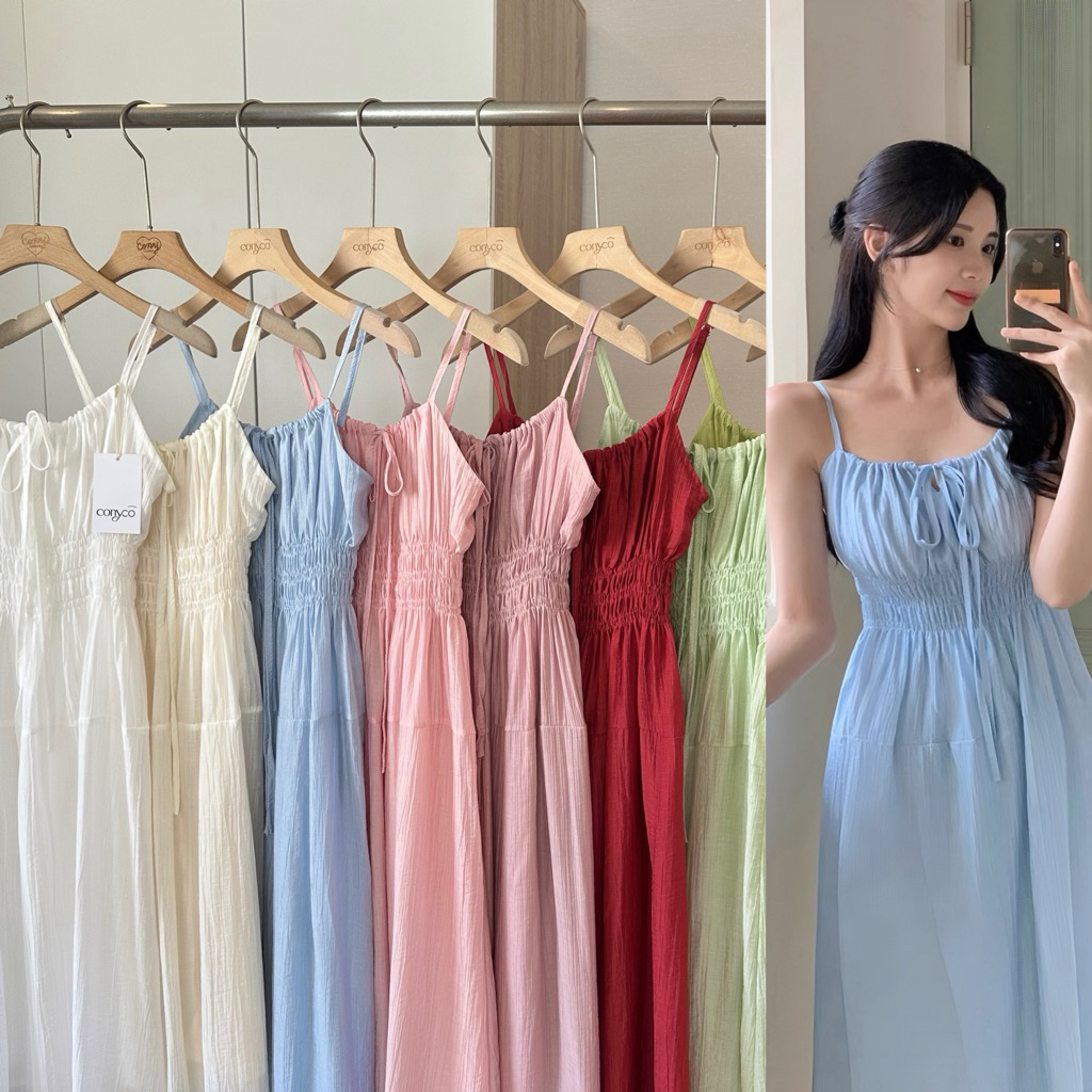 conycolours | Luna Dress เดรสสายเดี่ยวสมอค