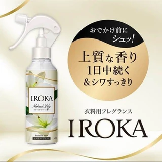 🚚พร้อมส่ง🇯🇵นำเข้าจากญี่ปุ่นแท้100% Flair Fragrance IROKA Naked Lily Refresh Mist สเปรย์น้ำหอมสำหรับฉีดเสื้อผ้า