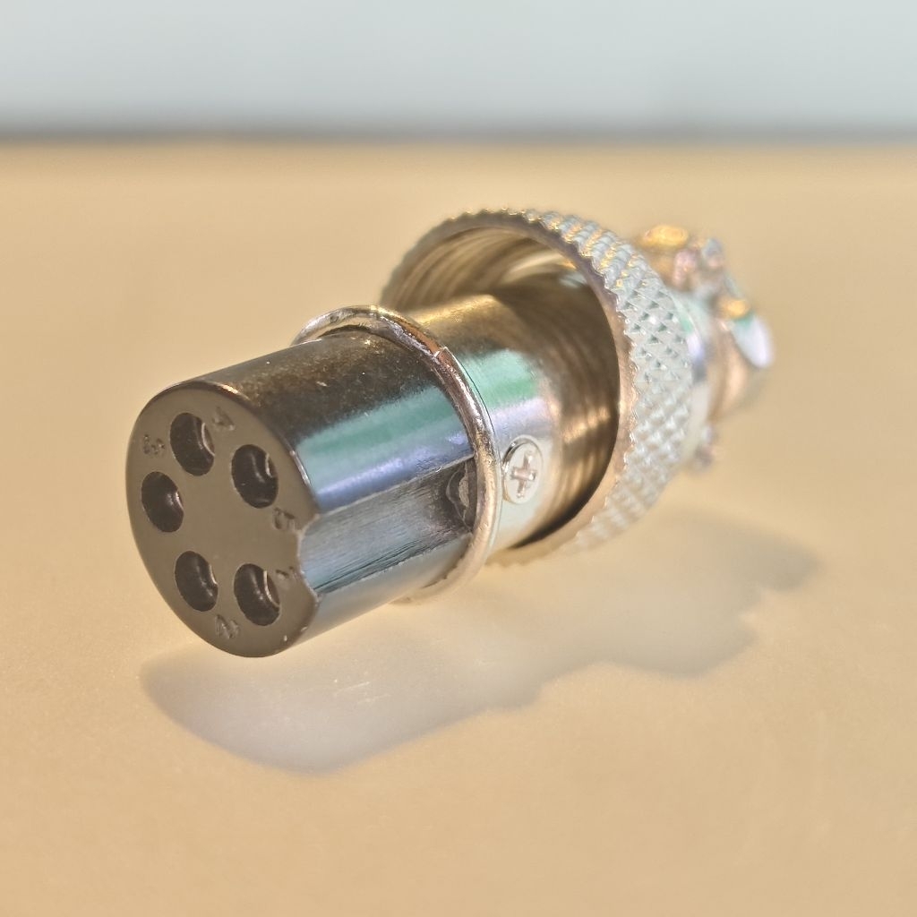 🔌 ขั้วต่อ COO 5 Pin Aviation Socket Plug (Female)