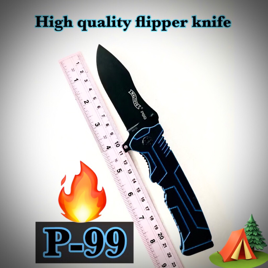 High quality flipper knife P-99 for collection and camping 🏕️