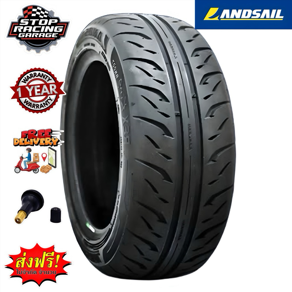 LANDSAIL REX KING RK007 ยางไทย ปี2025 รับประกัน 1 ปี ส่งฟรีทุกเส้น