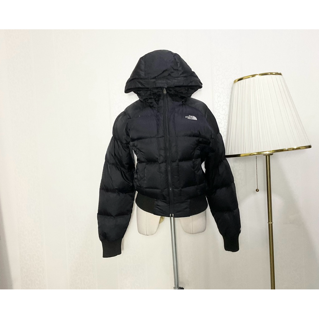 01574 เสื้อแขนยาวกันหนาว ขนเป็ด ป้าย The north face มือ 2 สวยและอุ่นมากค่ะ