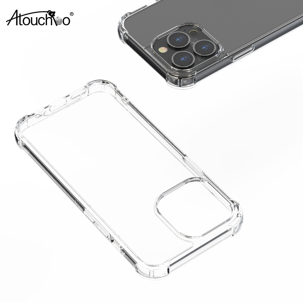 Atouchbo เคสใสกันกระแทก For iPhone 16 / 15 / 14 / 13 / 12 / 11 / XS Max / XR / Pro / Plus / 8 Plus / 6 Plus/SG
