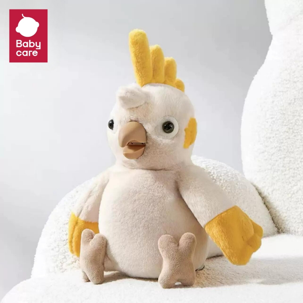 Babycare ตุ๊กตาของเล่น - Cockatoo Polly Parrot Repeater ตุ๊กตาเด็กพูดได้ | BC Babycare Thailand