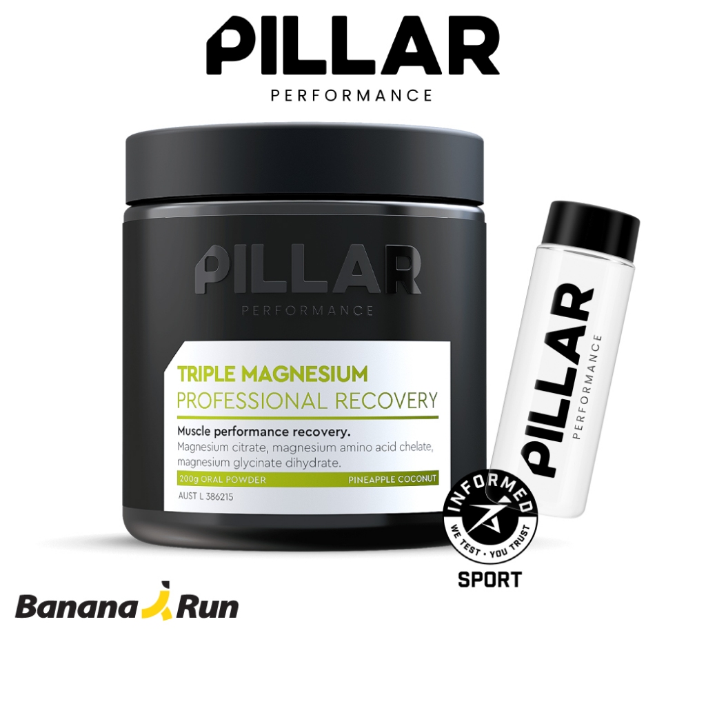 Pillar Performance Triple Magnesium Recovery Powder แมกนีเซียม 3 เท่า ฟื้นฟูร่างกาย