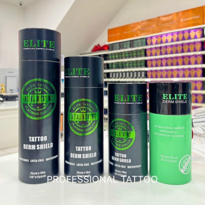 ELITE Premium Derm Shield กล่องดำเขียว  มีให้เลือก 3 ขนาด