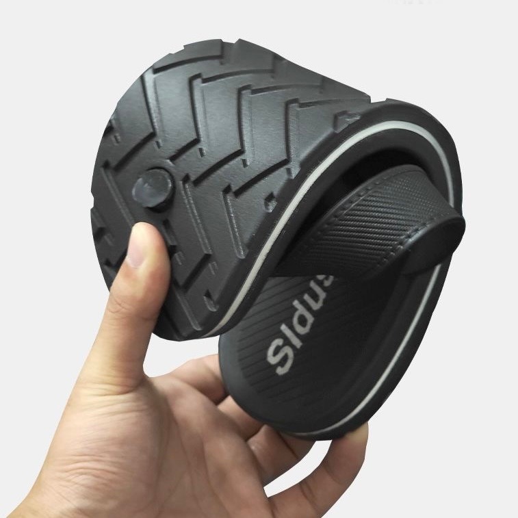 รองเท้าแตะหูหนีบแฟชั่นสำหรับผู้ชาย รองเท้าแตะชายหาด มีให้เลือก 4 สี ขนาด 38-45 - รูปที่ 7