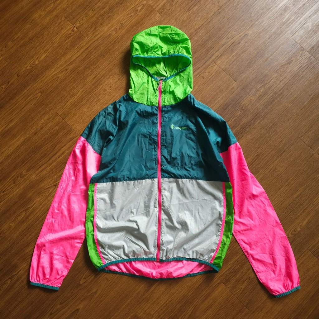Cotopaxi Multicolor Jacket  Teca Technical Windbreaker มือสอง​ สภาพดี​