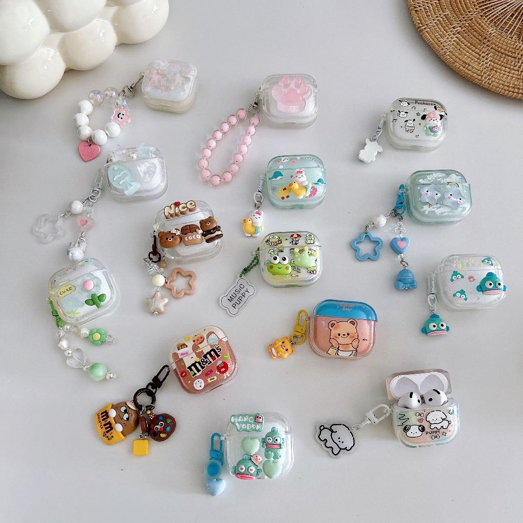 พร้อมส่ง เคสหูฟัง เคสแอร์พอต สำหรับ เคสAirpods รุ่น 1/2 gen2 pro1 Pro2 gen3 Airpods 4