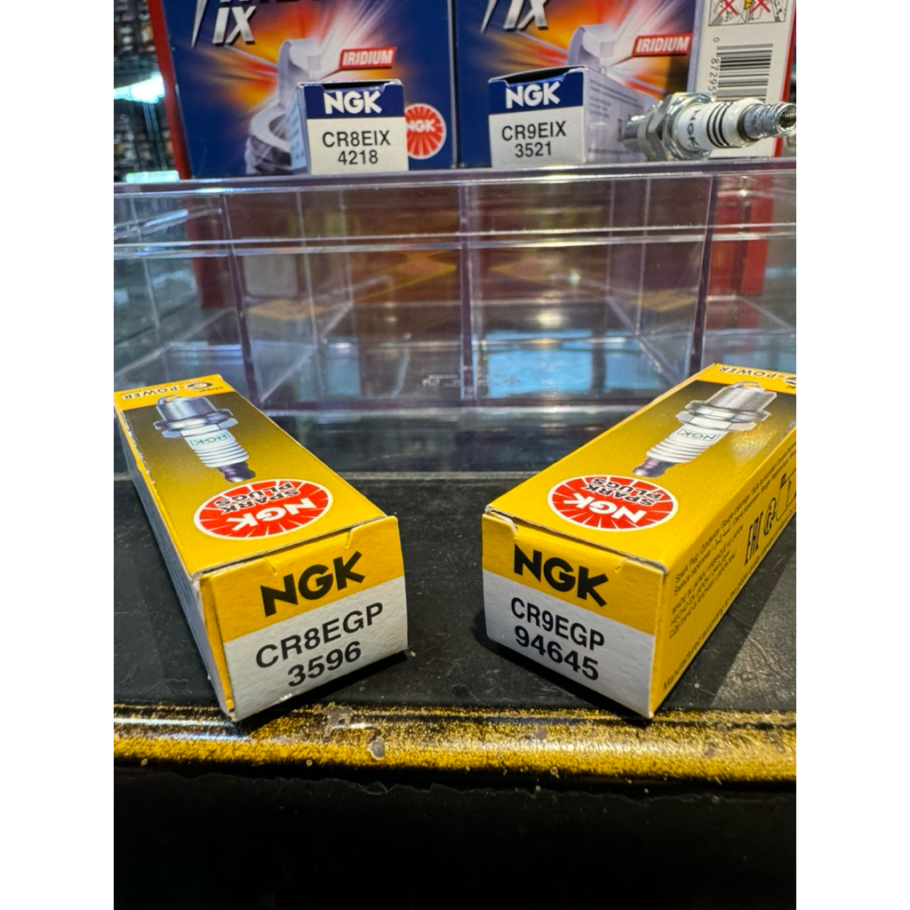 หัวเทียน NGK G-power แท้ ใส่เวฟ125 110ไอ โซนิค CBR150 มี2เบอร์ CR8EGP  เบอร์8 CR9EGP  เบอร์9