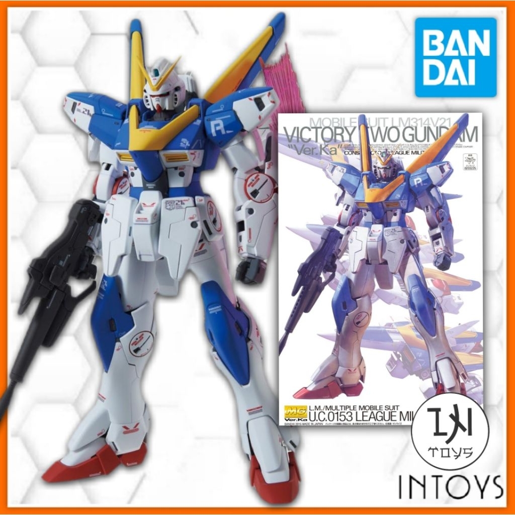 BANDAI - (MG) 1/100 VICTORY TWO GUNDAM Ver.KA (Gunpla/Gundam Plastic Kits)
