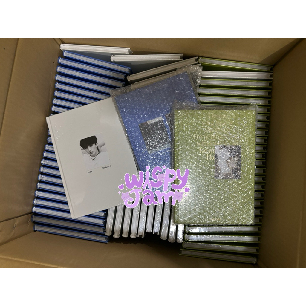 (พร้อมส่ง) album solo mark The FristFruit 💚 photobook ver. 💚 Trilogy ver. อัลบั้มเต็มไม่แกะ