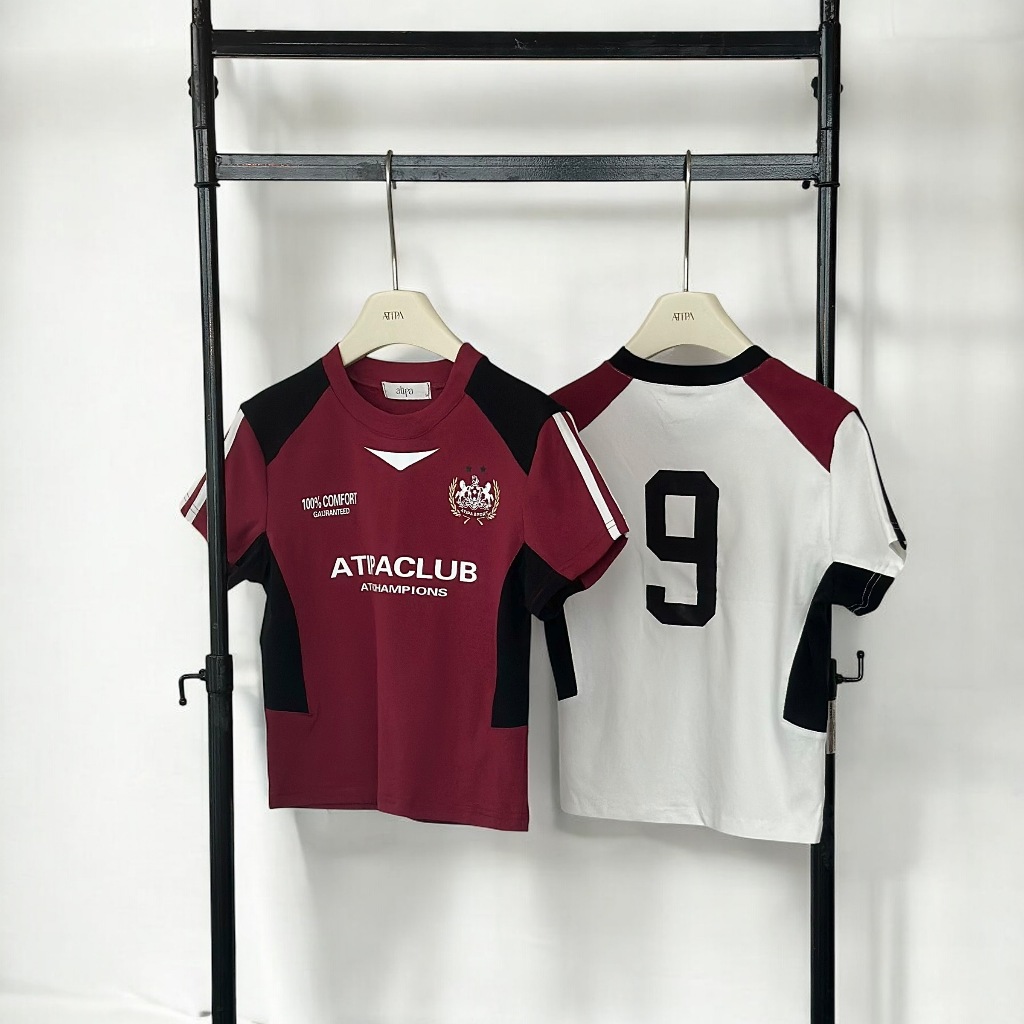 Atipashop - ATIPA VICTORY TOP เสื้อยืด แขนสั้น คอกลม สกรีนลาย ผ้ายืดนุ่มเด้ง ใส่สบาย - รูปที่ 4