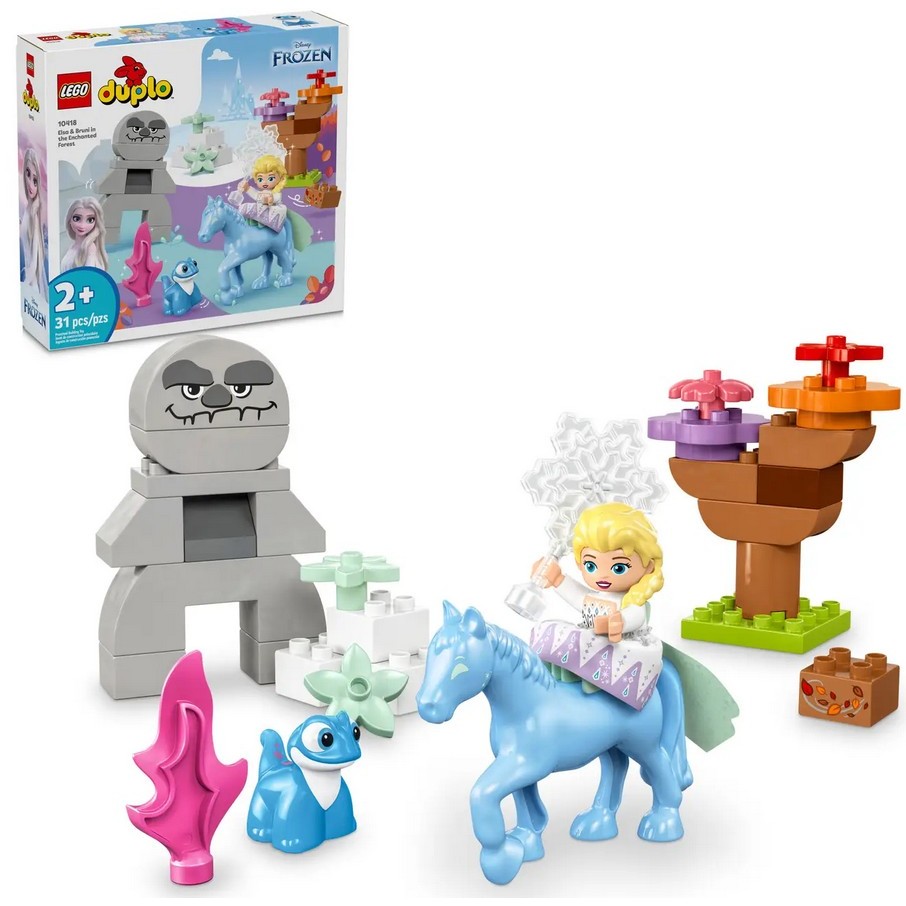 LEGO 10418 DUPLO Elsa & Bruni in the Enchanted Forest