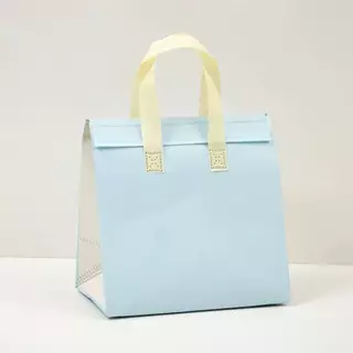 แพ็คละ 25 ใบ ถุงเก็บอุณหภูมิ แพ็คเกจเก็บอาหาร ฟอยล์เก็บความเย็น ขยายข้าง Cool Bag