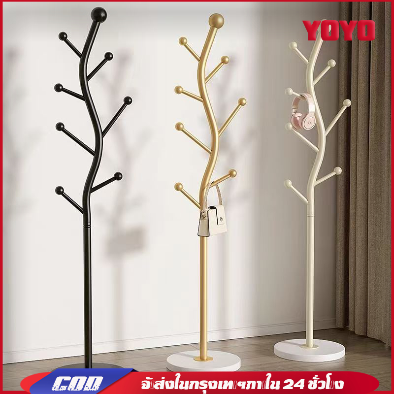 💥วันนี้​ส่งของ💥ชั้นวางเสื้อผ้า ที่แขวนกระเป๋า ไม้แขวนผ้า ที่แขวนหมวก ที่แขวนมุม