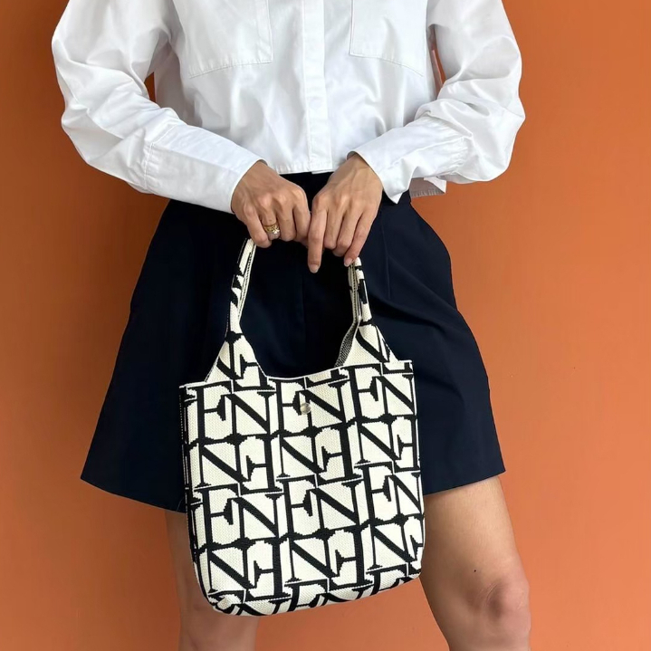 FN Cozy Knit Bag กระเป๋าทอลาย Knitting 1310-21014