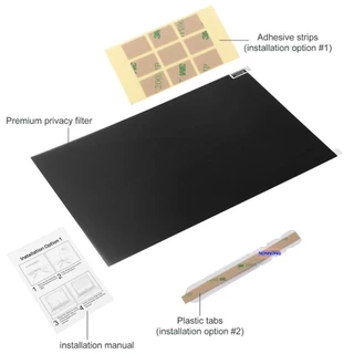 PRIVACY FILTER ฟิล์มกันเสือกกันแสงสะท้อน NOTEBOOK13.3"-14.0"-14.5"-15.3"-15.6"-16.0"MONITOR 23.8"-24"-27"16:9-16:10