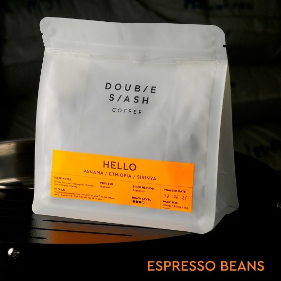 HELLO Blend : Medium Roast  // DOUBLE SLASH COFFEE