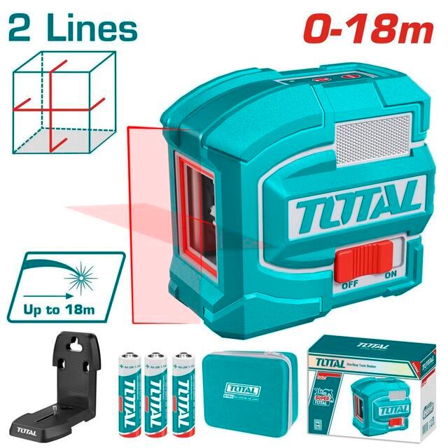 TOTAL เครื่องวัดระดับเลเซอร์ (แดง) รุ่น TLL156503 / (เขียว) รุ่น TLL156601 / (เขียว) รุ่น TLL301201