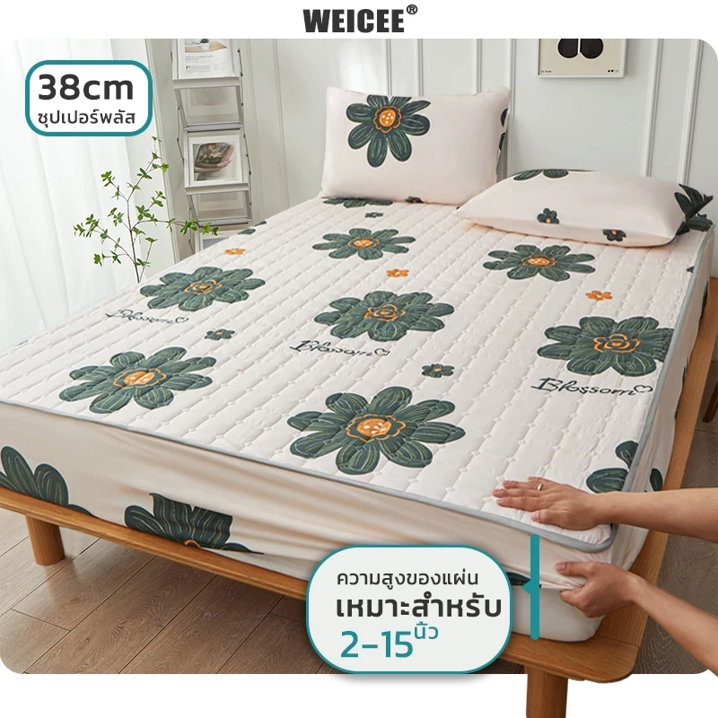 WEICEE ผ้าปูที่นอนกันไรฝุ่น กันน้ำ thumbnail 3