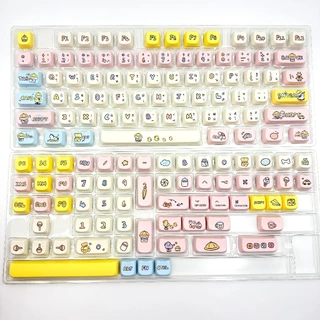 ⚡พร้อมส่งจากไทย⚡คีย์แคปไทย keycapแมว ใช้สำหรับ mechanical keyboardส่วนใหญ่