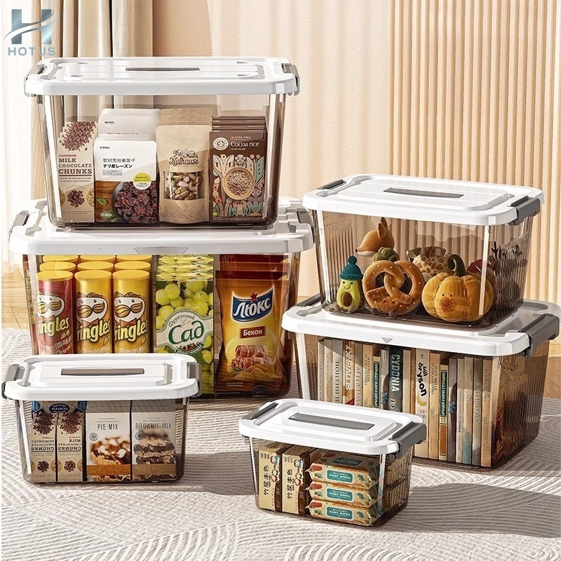 JIVARA 📦 กล่องพลาสติกมีล้อ+หิ้วสุดพกพา! ✨ เก็บของเก่ง ใช้ในบ้าน-ออฟฟิศ 🏠💼 ย้ายง่าย สะดวกทุกที่ทุกเวล